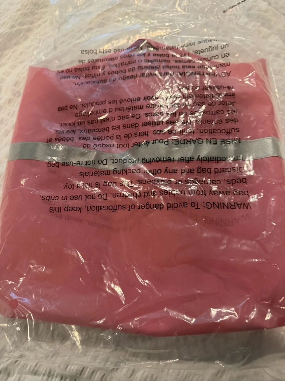 Free Country Pink Dog Rain Jacket with Reflective Strip